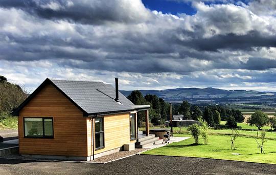 Set 600ft above the valley with glorious views