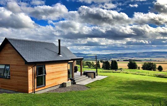 Superb views in summer or winter