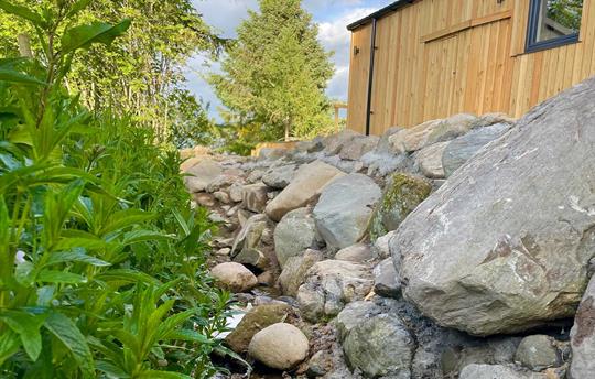 Enjoy the sound of the gentle stream