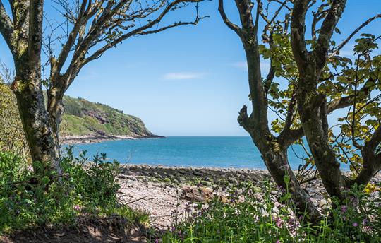 Explore Orroland's rock and shingle beach