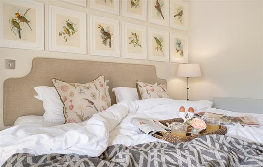 Master bedroom, The Garden House