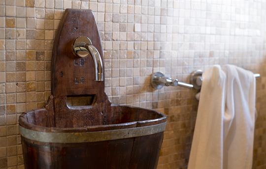 Wet room in Garden House