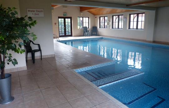 Heated indoor pool