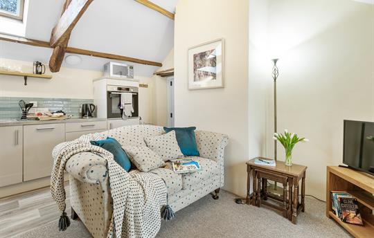 Perfect for two open-plan lounge