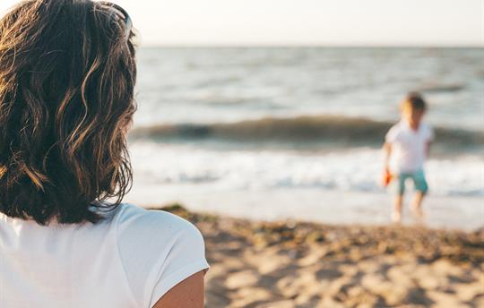 Enjoy a fun day at the beach (30 mins away)