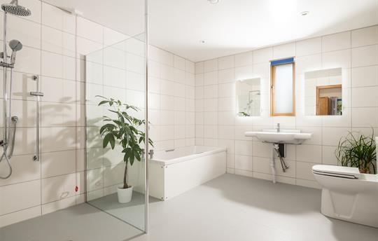 Huge accessible wetroom