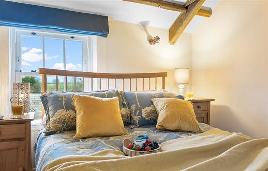 Beautiful 3rd bedroom with a double bed