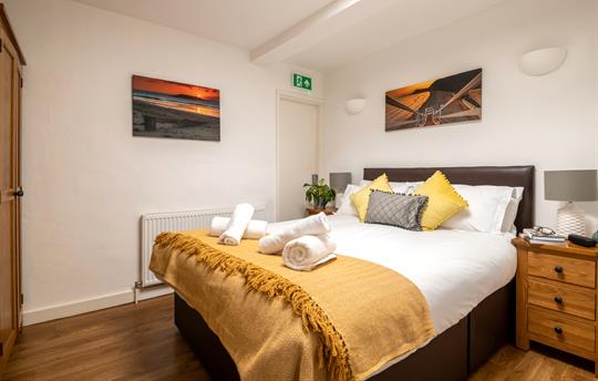 Bedroom 1 with king size bed