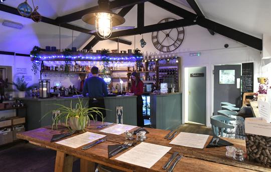 The Loft restaurant in Sidmouth