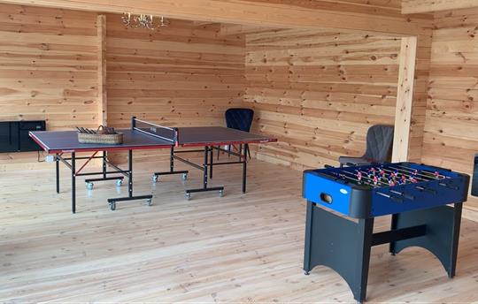 The Studio with table tennis, table football 