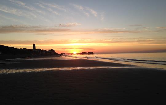 Cromer Pier at dusk