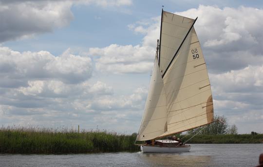 Sailing in the Norfolk Broads