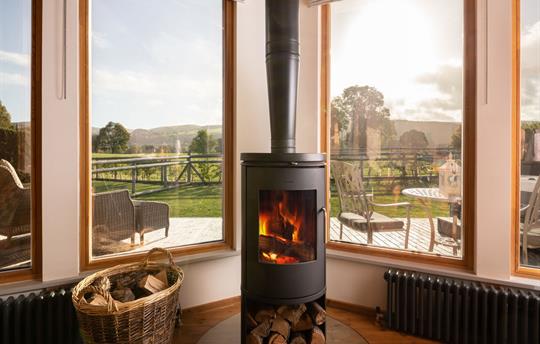 Cwtch - wood burning stove