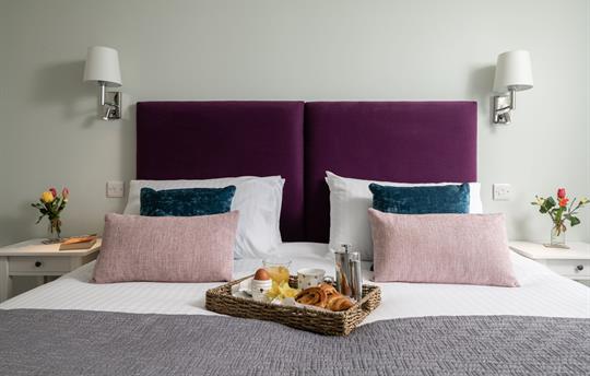 Superking bedroom can be twin