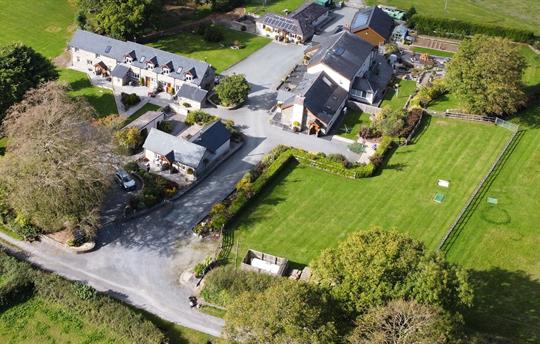 Penwernfach from the air
