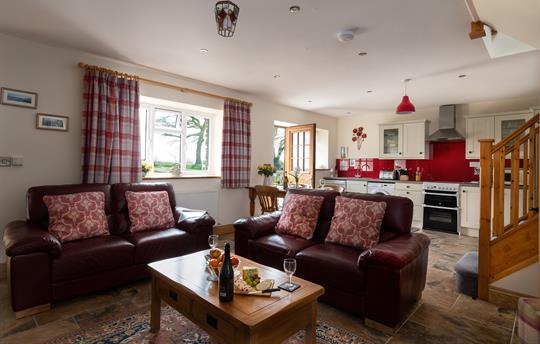 Teifi Living area