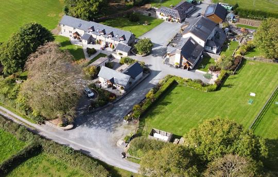 Penwernfach from the air