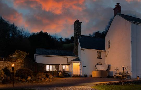 Old Farmhouse twillight