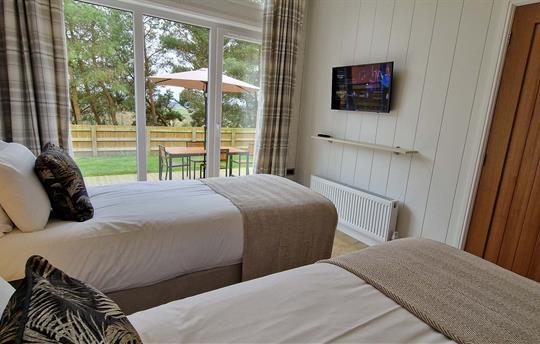 Views from the twin bedroom