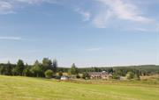 Gask House - views across the farm 