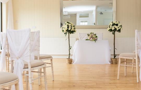 The Apple Store - Licensed Civil Ceremony Room