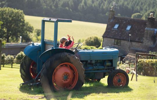 Tractor & Stunning Valley Views with the Dexta