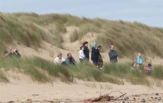 Seal Watchers at Horsey