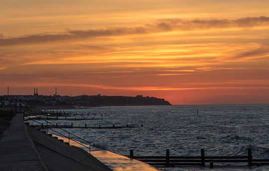 Sunset Walcott Beach