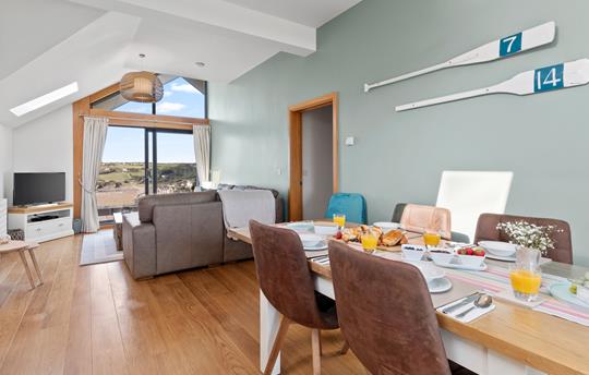 Stunning interior at Atlantic View - Penthouse 