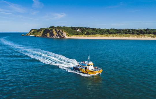 Boat Trip from Skrinkle Haven