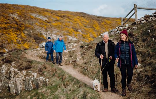 Walking on the Coast Path