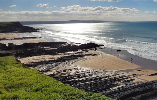 The Beach at Bude
