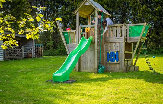 Children's climbing frame