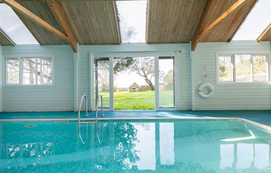 28x14' ft indoor heated pool