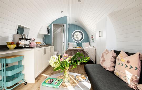 Open plan living space