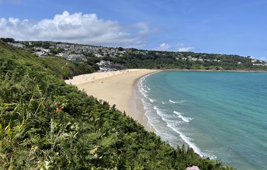 One of many beautiful Cornish beaches