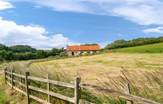 View from the farm yard