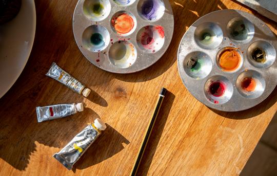 Watercolour painting 