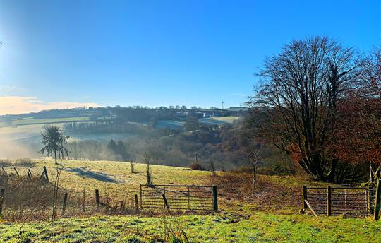 Beautiful views from the barn