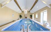 Enjoy an exclusive swim in the indoor pool