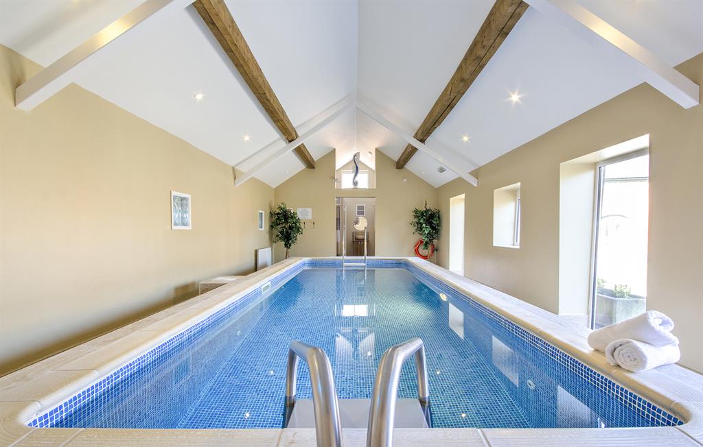 Enjoy an exclusive swim in the indoor pool