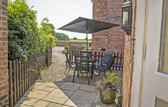 Emma's Dairy patio area