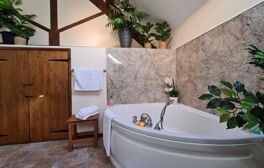 Unwind in a relaxing bath