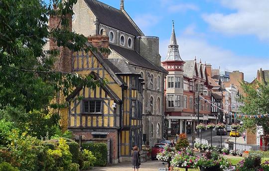 Visit the Historical town of Shrewsbury