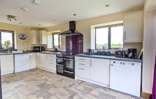 Buttercups has a large very well equipped kitchen