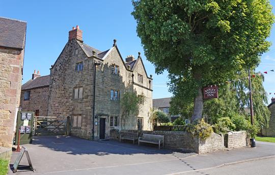 The Barley Mow Inn just opposite the cottage