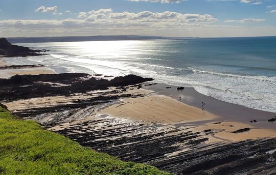 The Beach at Bude