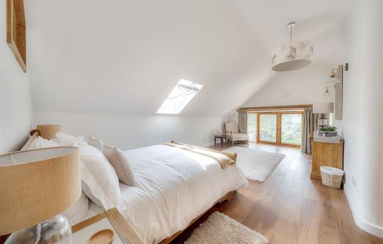 Bedroom One with an Epic View