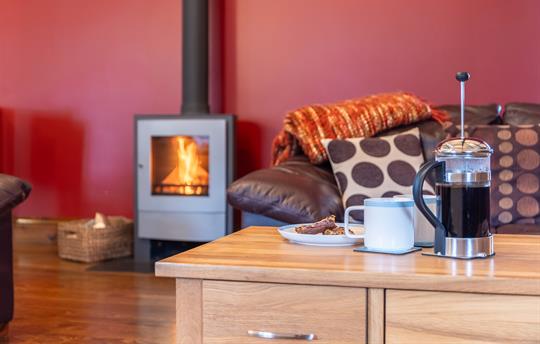 Stay warm by the fire