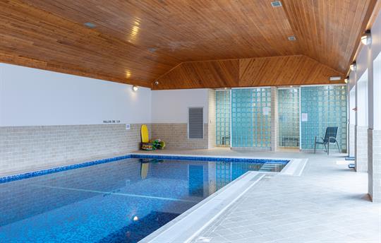 Heated indoor pool